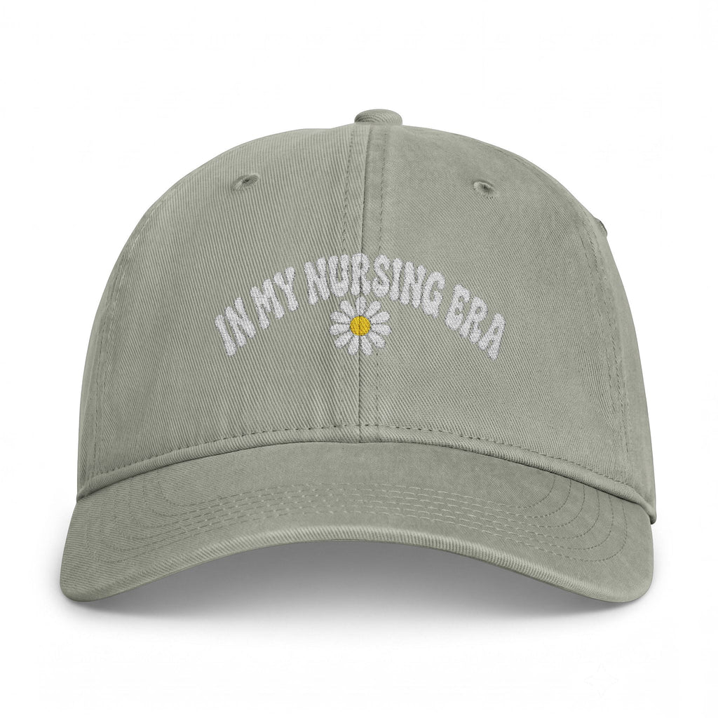 In My Nursing Era Daisy Embroidered Hat