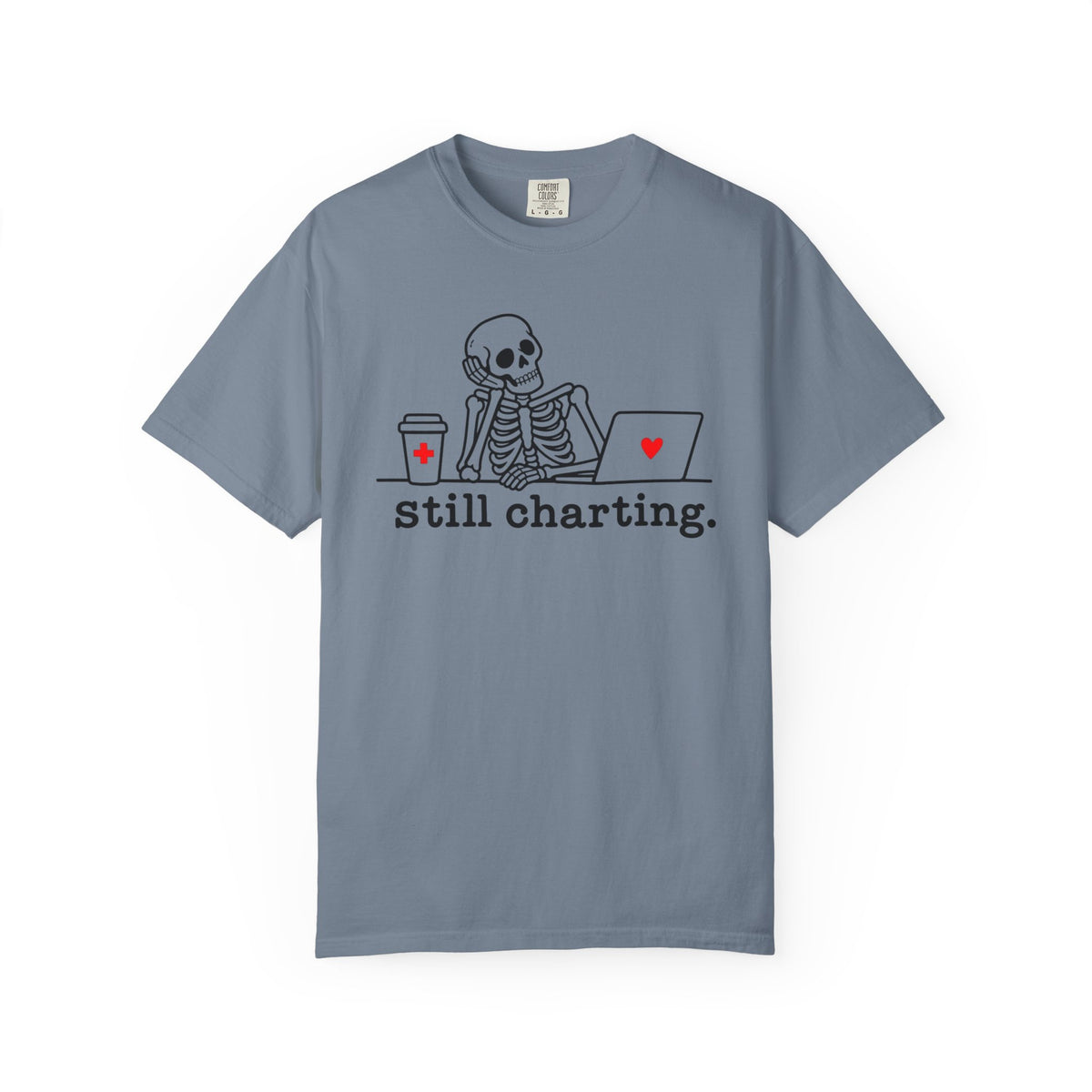 Still Charting Skeleton T-Shirt