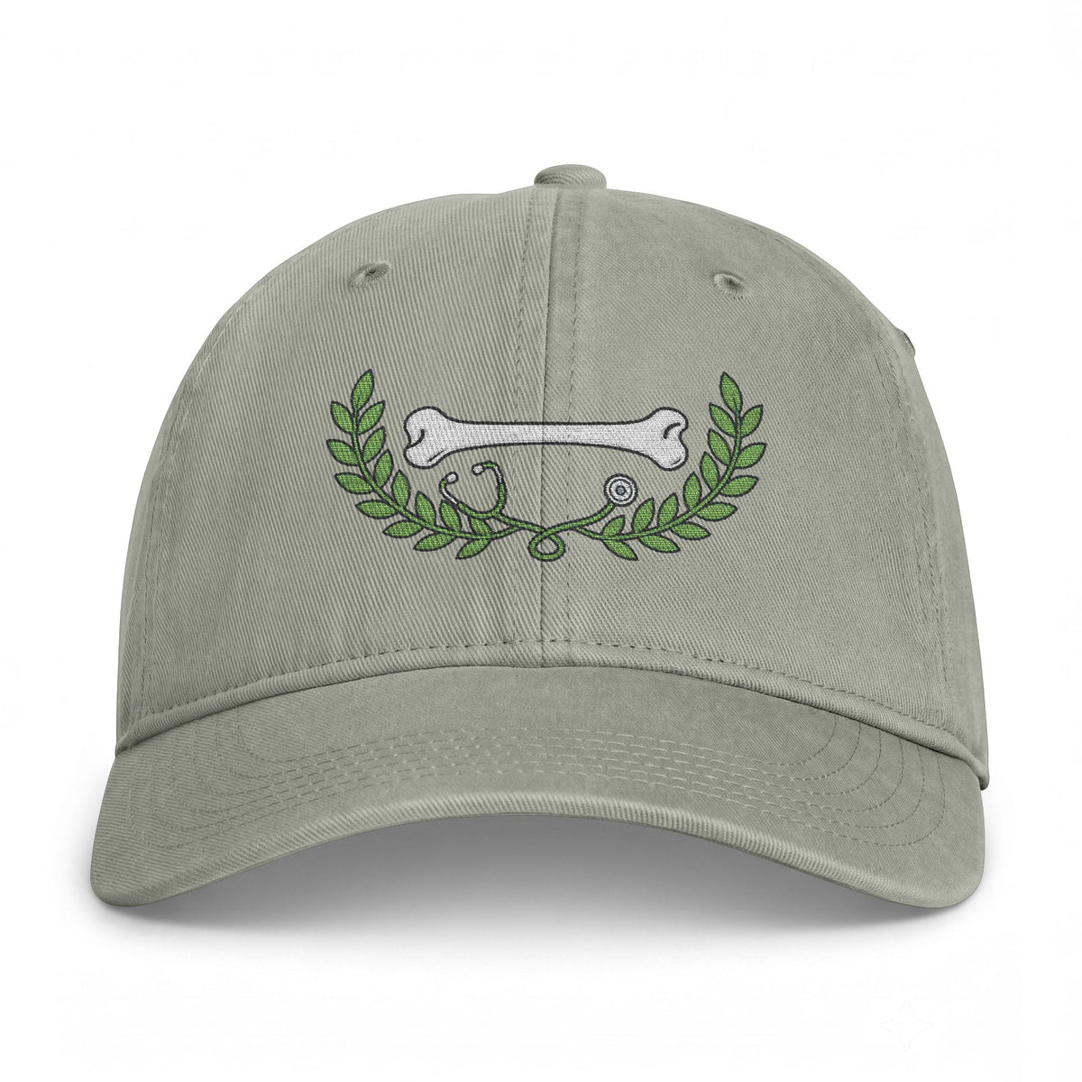 Orthopedic Stethoscope Crest Embroidered Hat