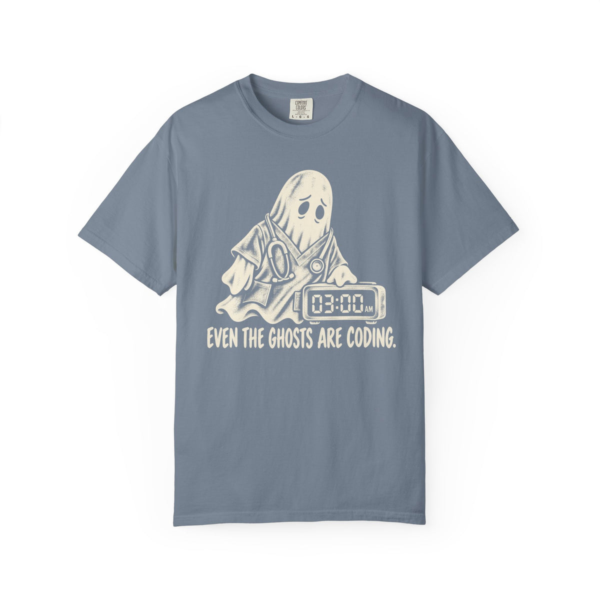 Even The Ghosts Are Coding T-Shirt