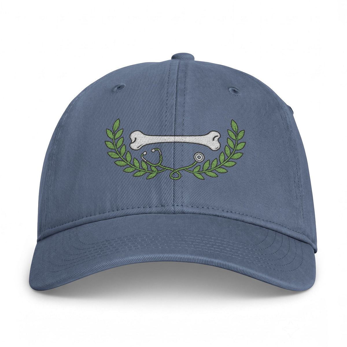 Orthopedic Stethoscope Crest Embroidered Hat