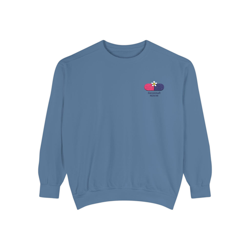 Daisy Dose Personalizable Embroidered Sweatshirt
