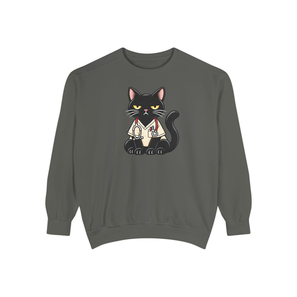 Grumpy Nurse Cat Sweatshirt