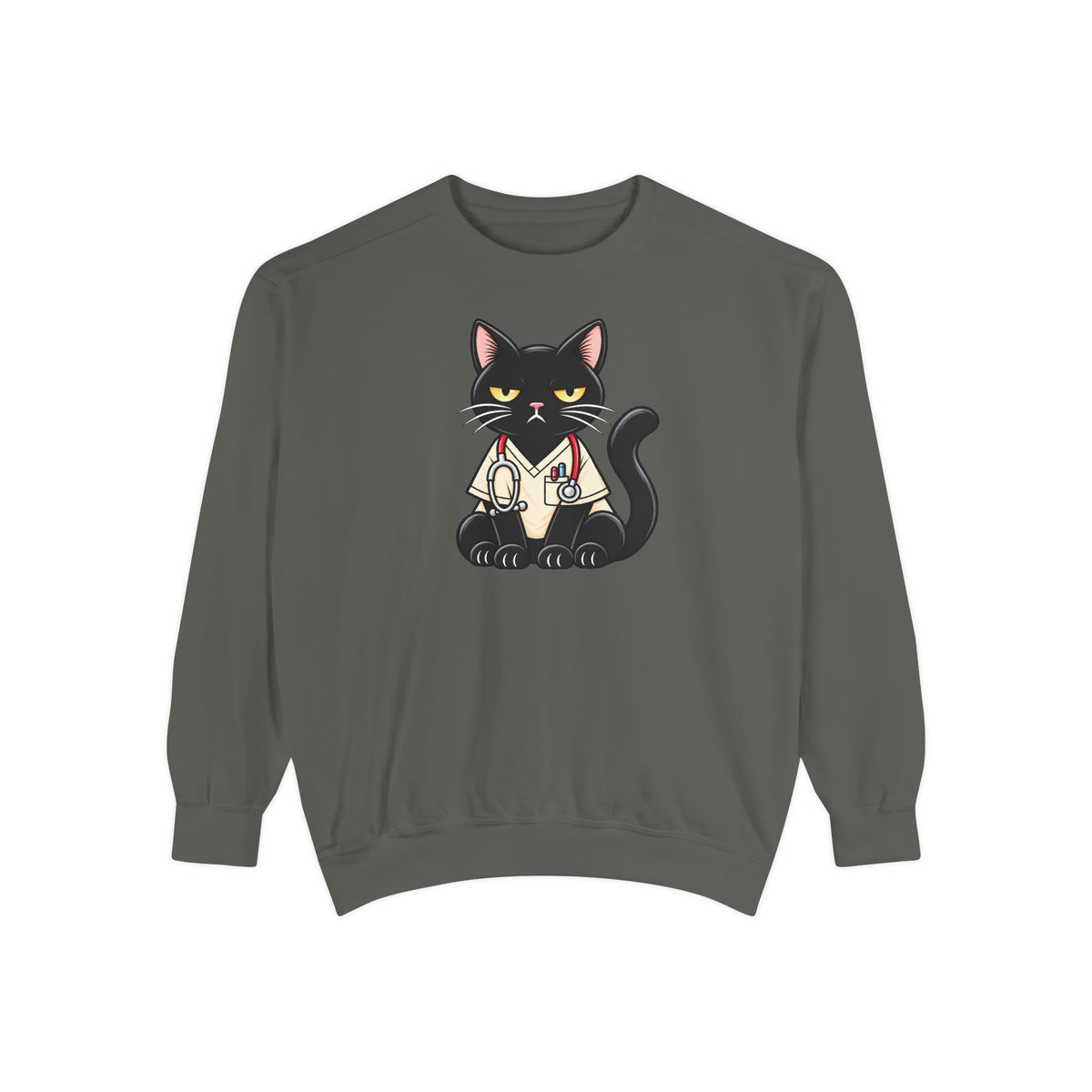 Grumpy Nurse Cat Sweatshirt