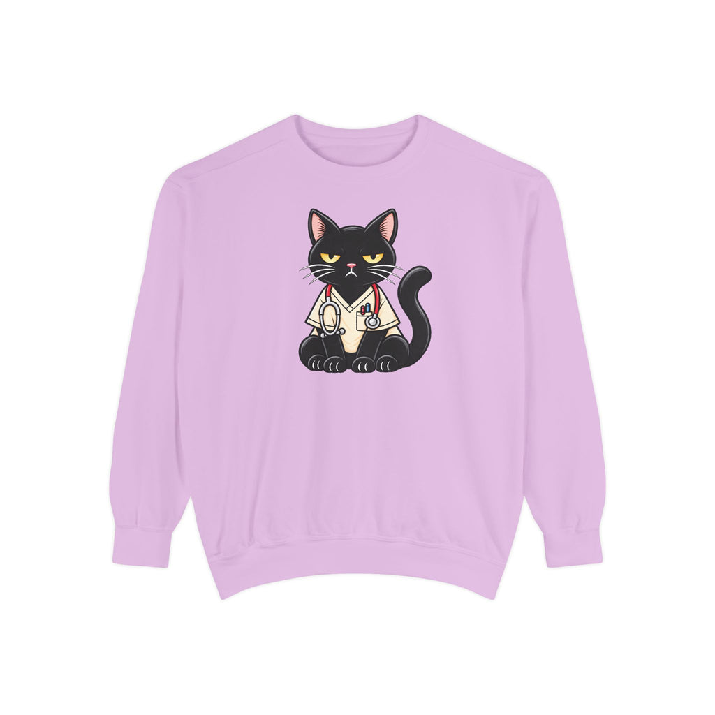 Grumpy Nurse Cat Sweatshirt