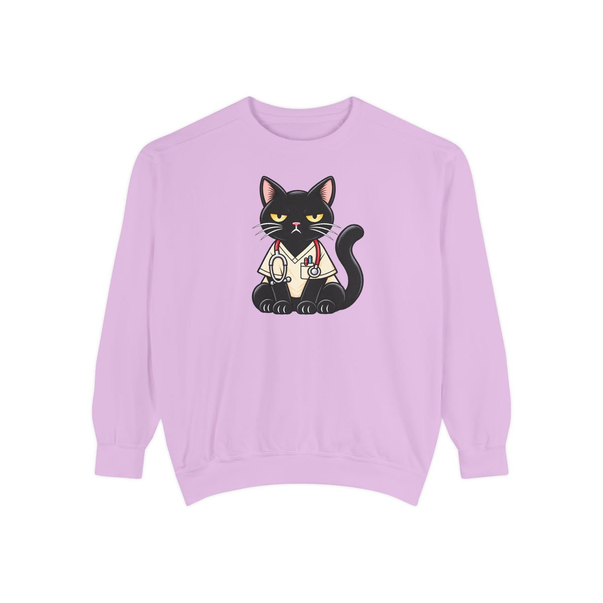 Grumpy Nurse Cat Sweatshirt