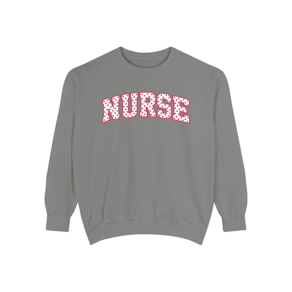 Polka Dot Nurse Sweatshirt