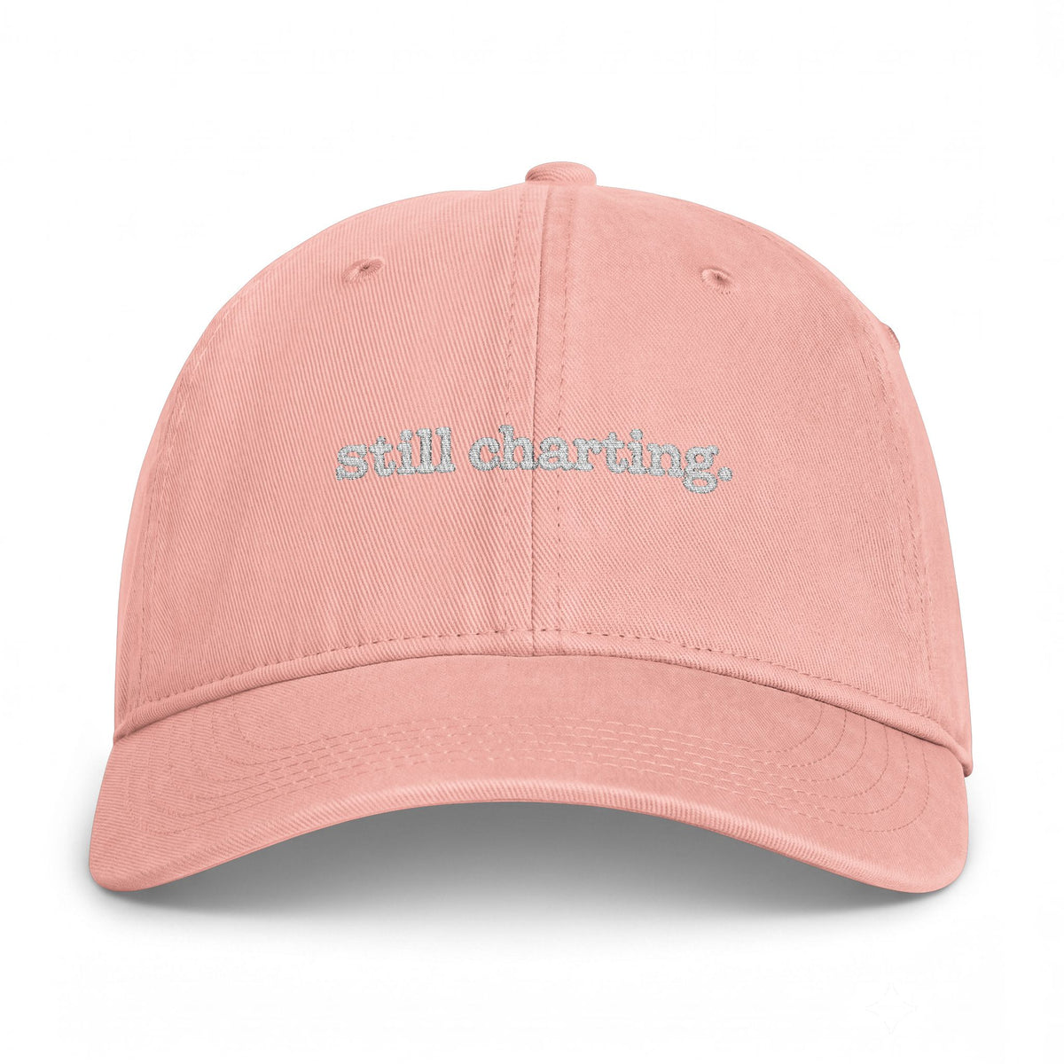 Still Charting Embroidered Hat