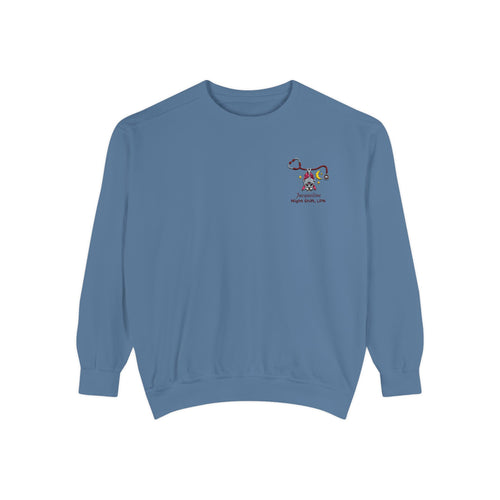 Bat Nurse Personalizable Embroidered Sweatshirt