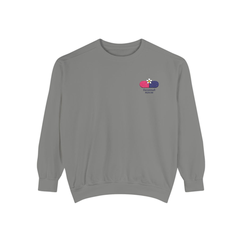 Daisy Dose Personalizable Embroidered Sweatshirt