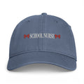 School Nurse Embroidered Hat