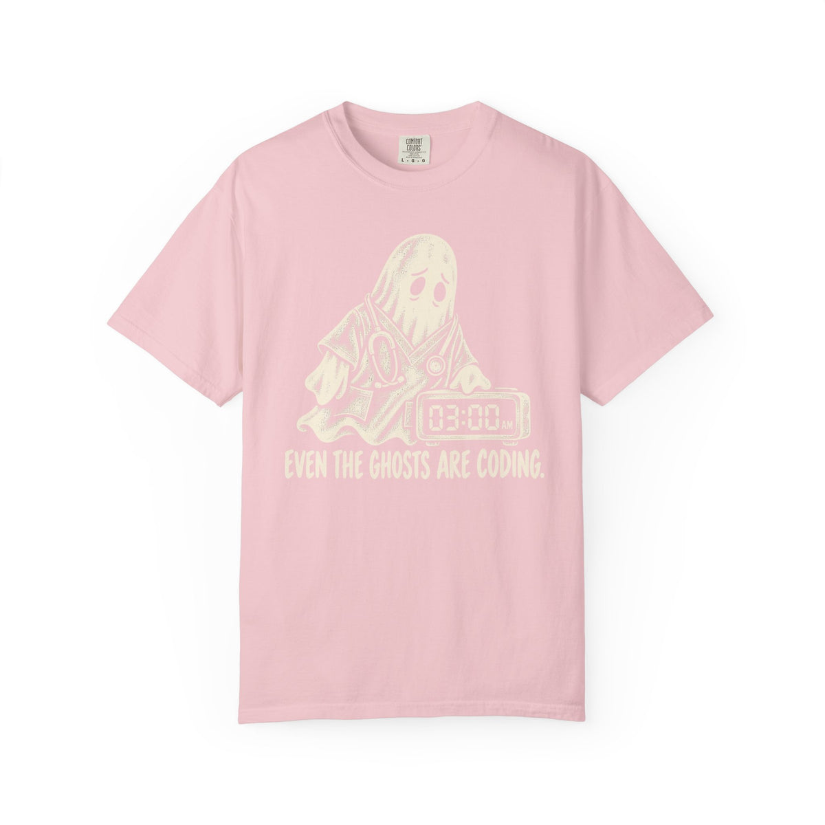 Even The Ghosts Are Coding T-Shirt