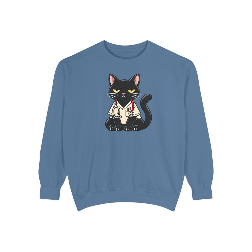 Grumpy Nurse Cat Sweatshirt