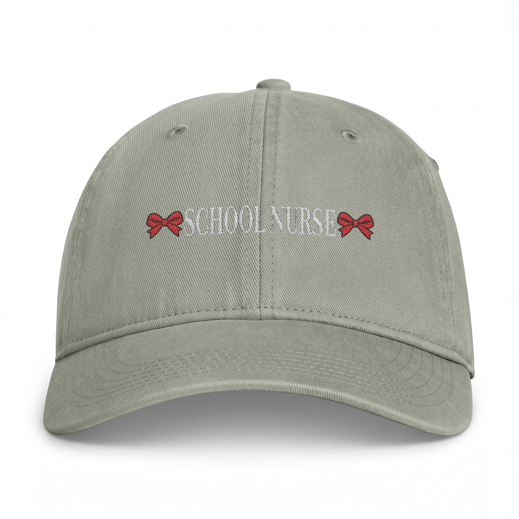 School Nurse Embroidered Hat