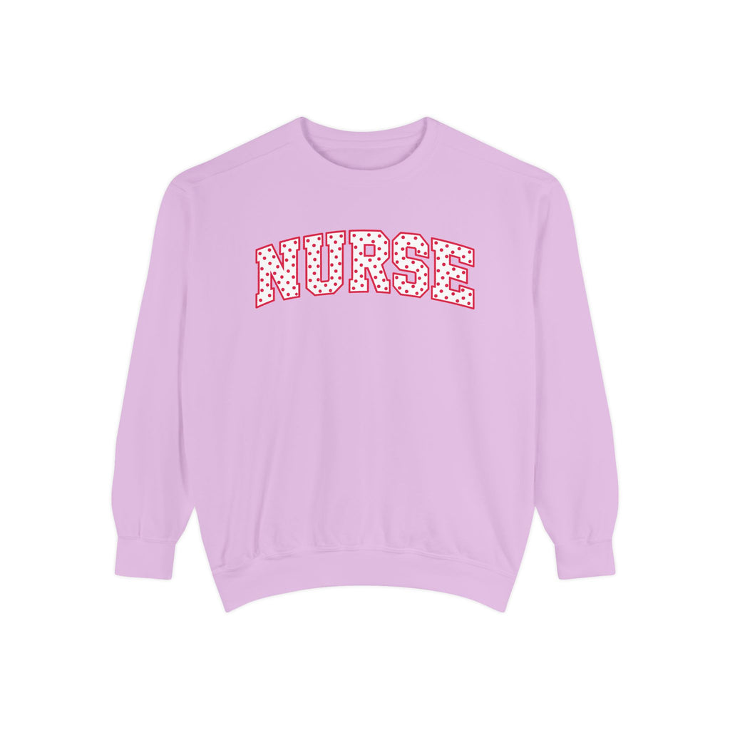 Polka Dot Nurse Sweatshirt