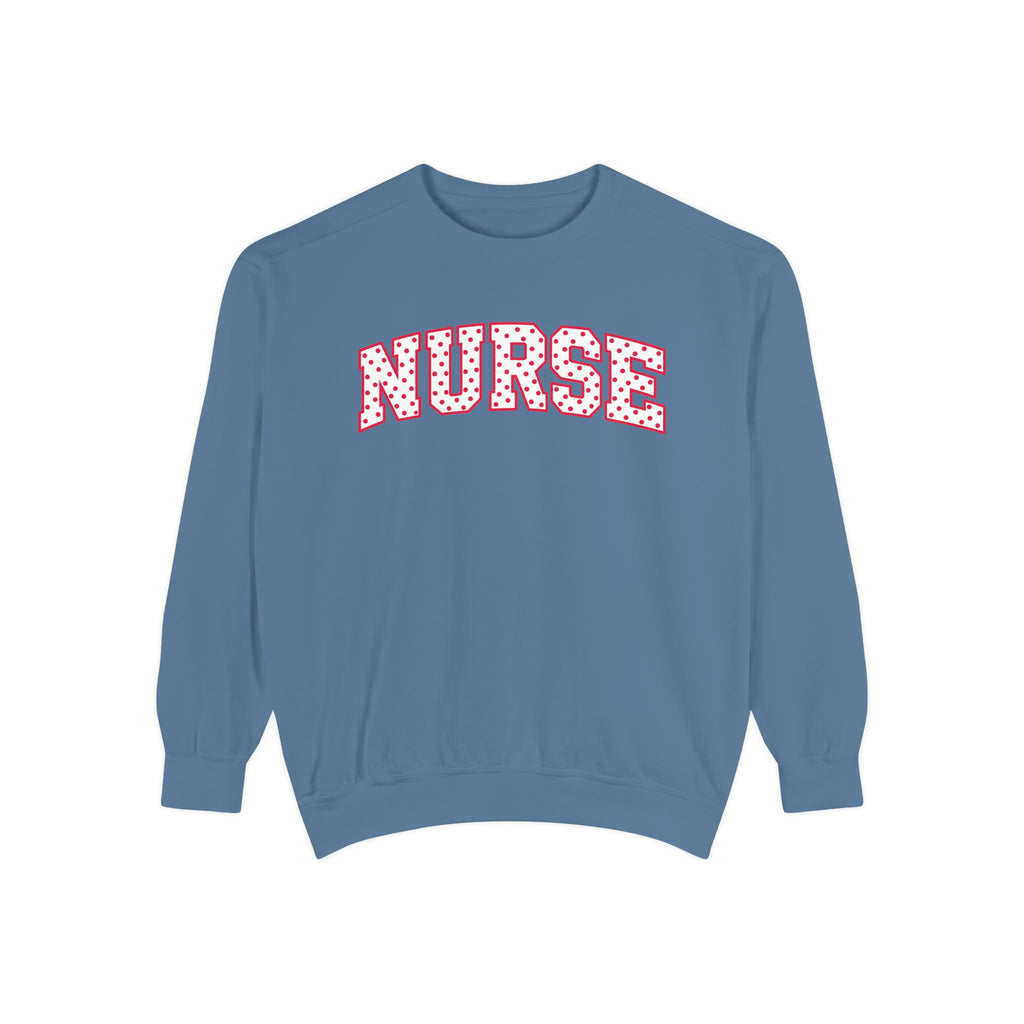 Polka Dot Nurse Sweatshirt