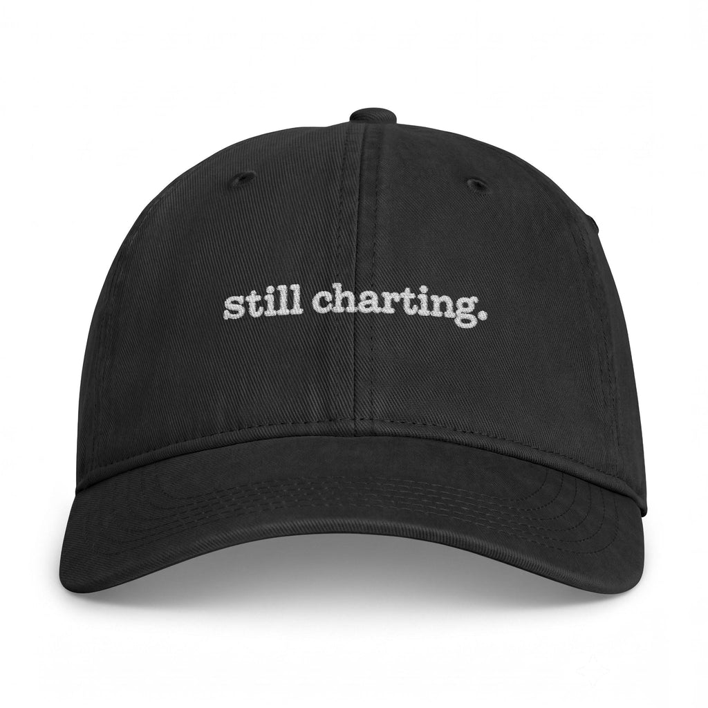 Still Charting Embroidered Hat
