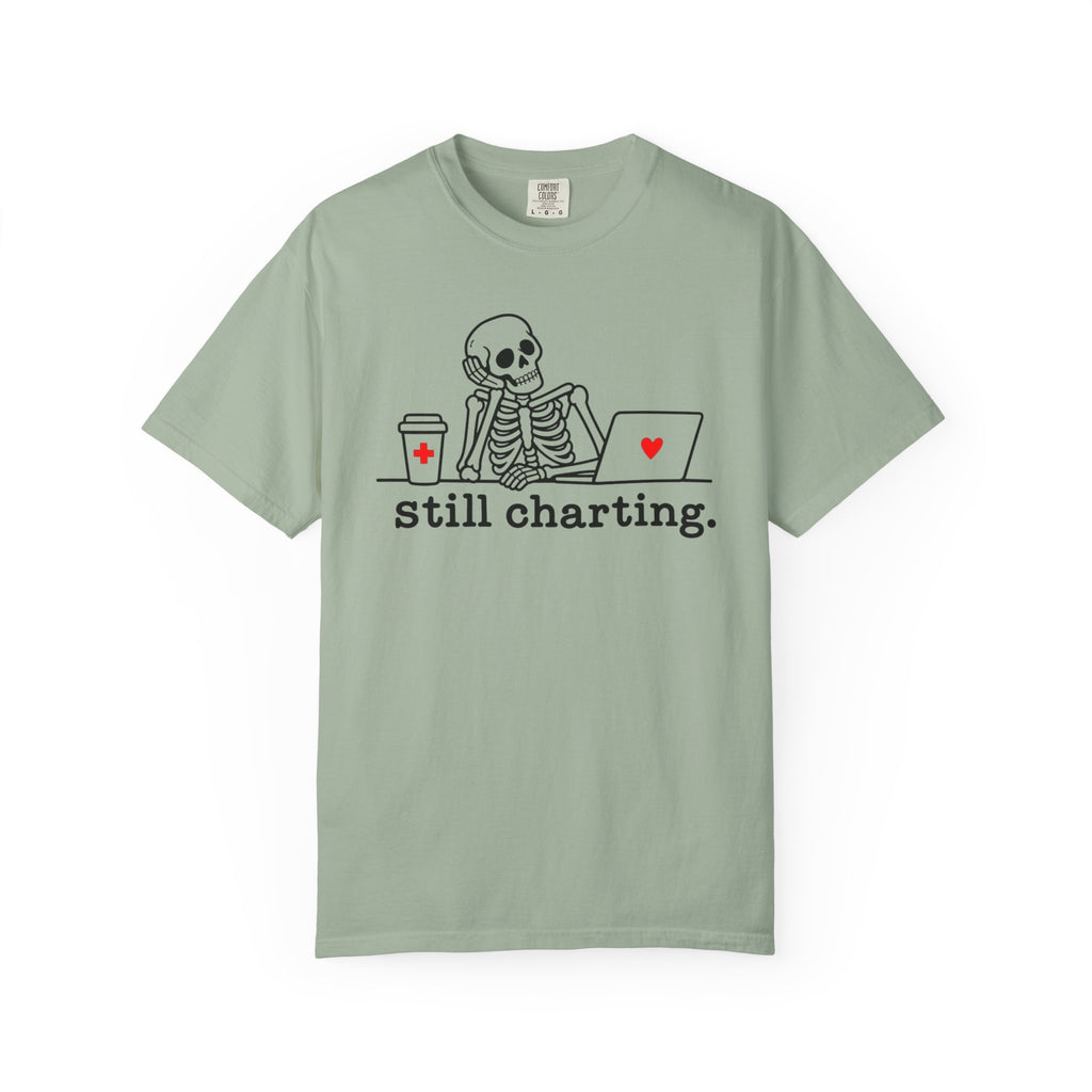 Still Charting Skeleton T-Shirt