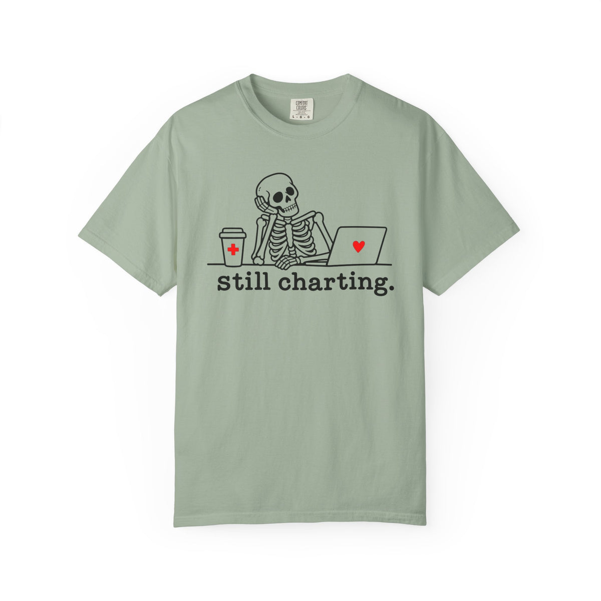 Still Charting Skeleton T-Shirt