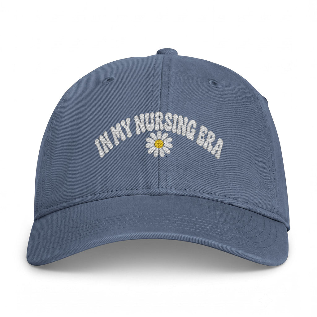 In My Nursing Era Daisy Embroidered Hat