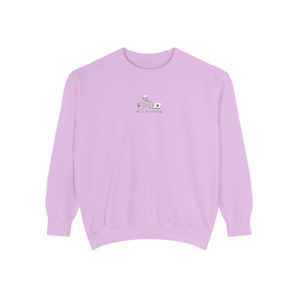 Still Charting Nurse Skeleton Sweatshirt Embroidered Sweatshirt