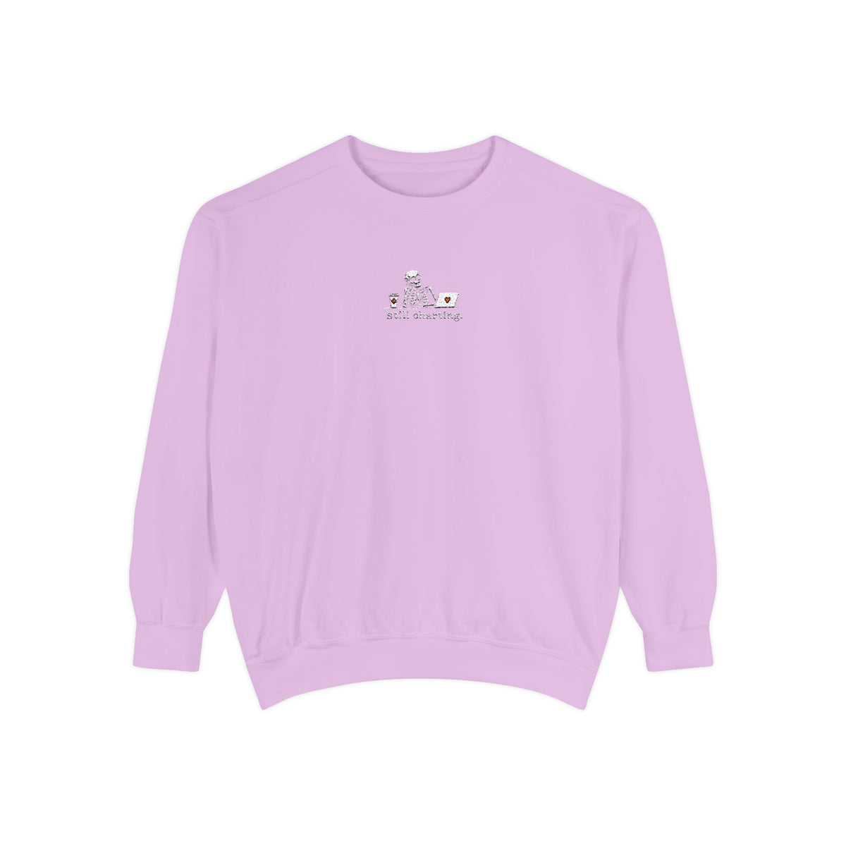 Still Charting Nurse Skeleton Sweatshirt Embroidered Sweatshirt