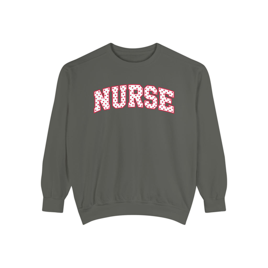 Polka Dot Nurse Sweatshirt