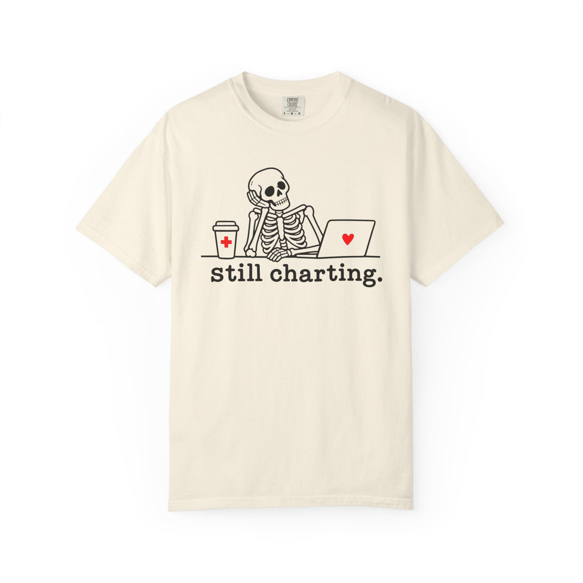 Still Charting Skeleton T-Shirt