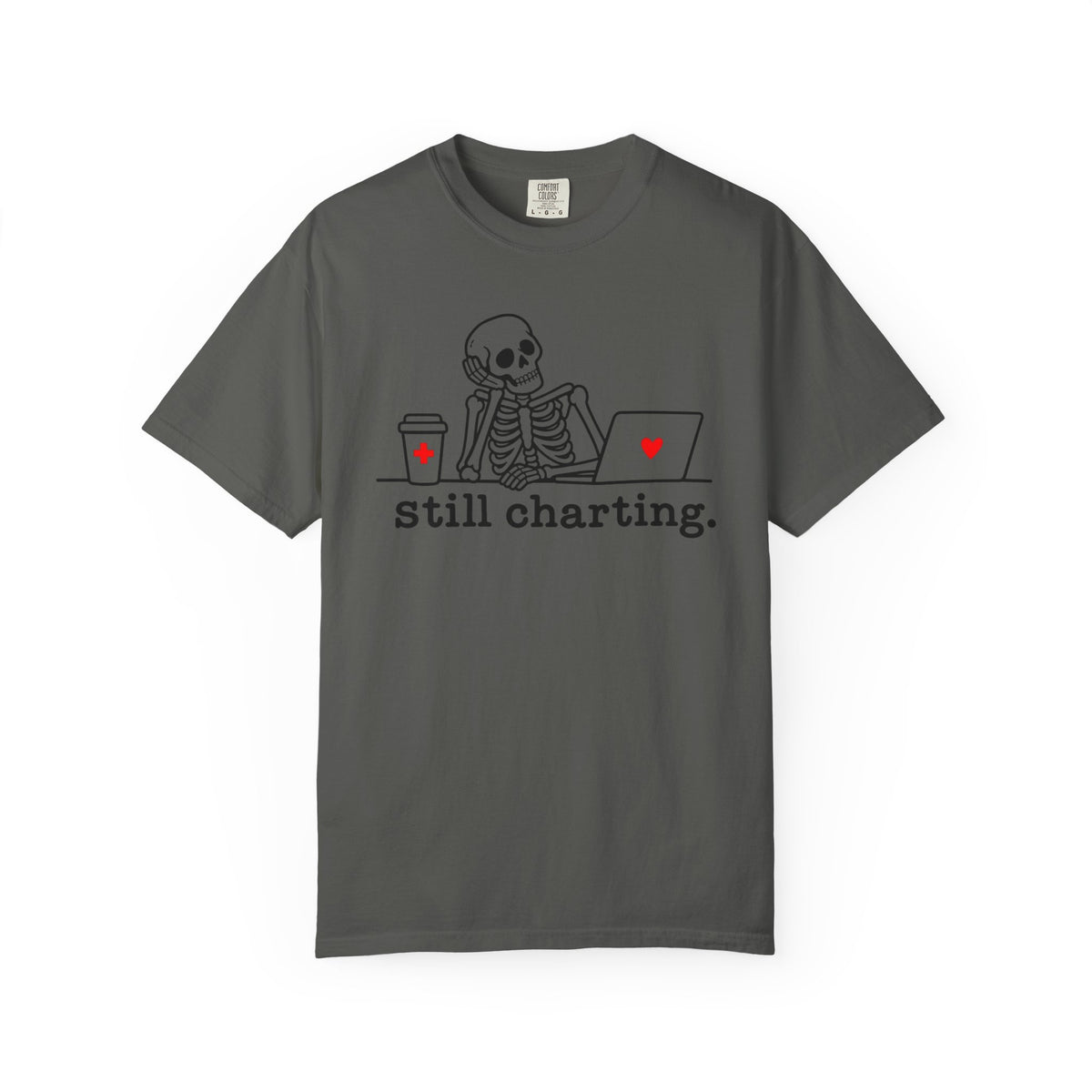 Still Charting Skeleton T-Shirt