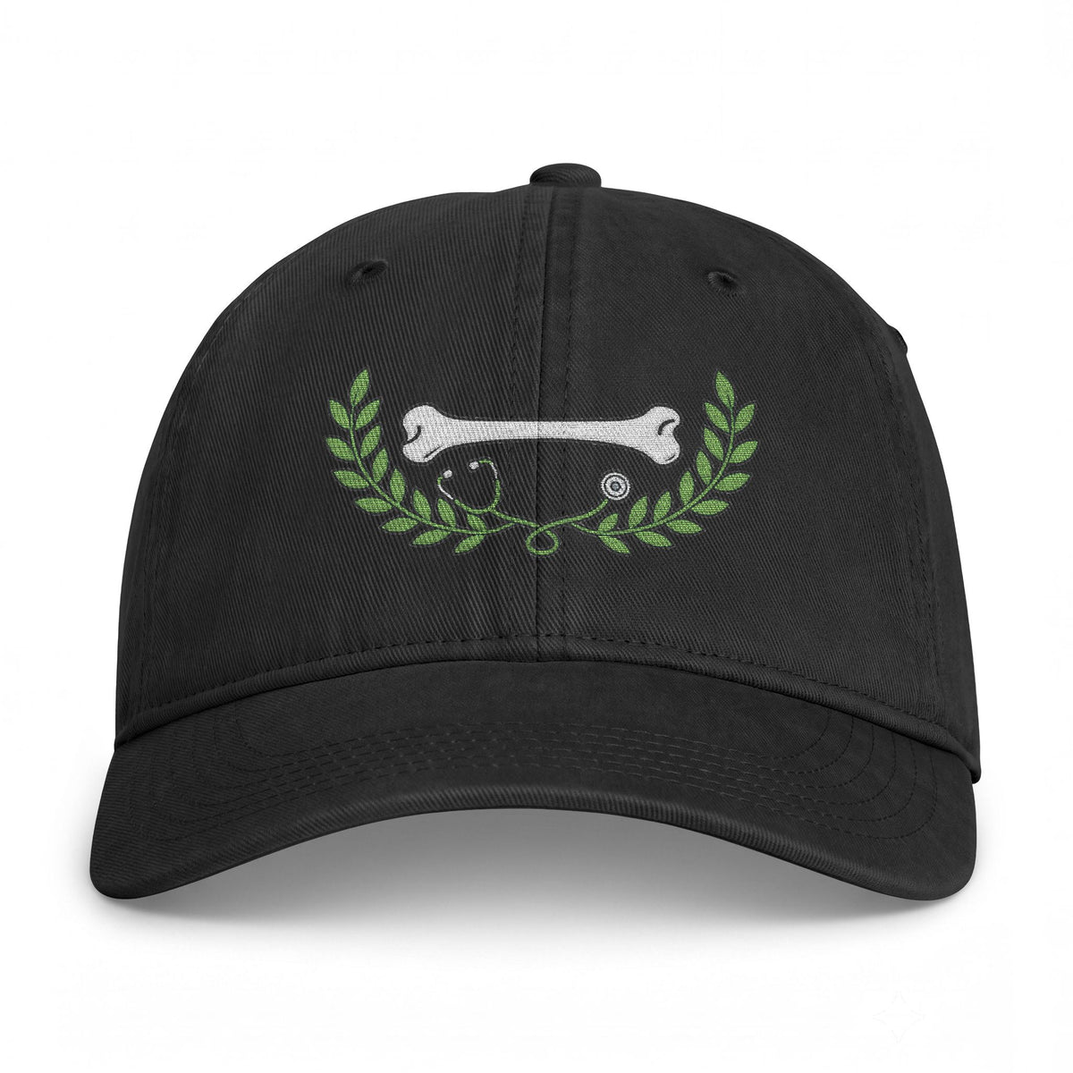 Orthopedic Stethoscope Crest Embroidered Hat