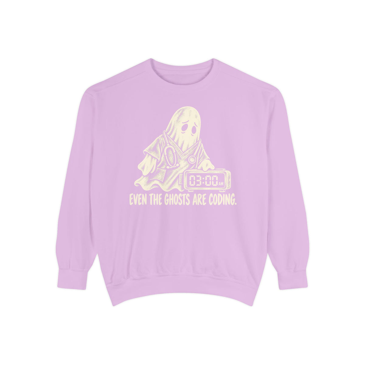 Even The Ghosts Are Coding Sweatshirt