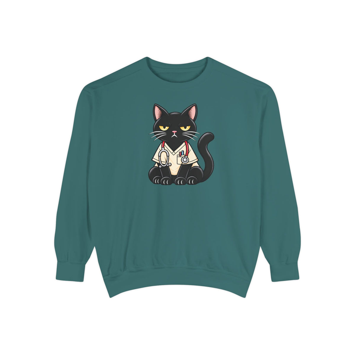 Grumpy Nurse Cat Sweatshirt